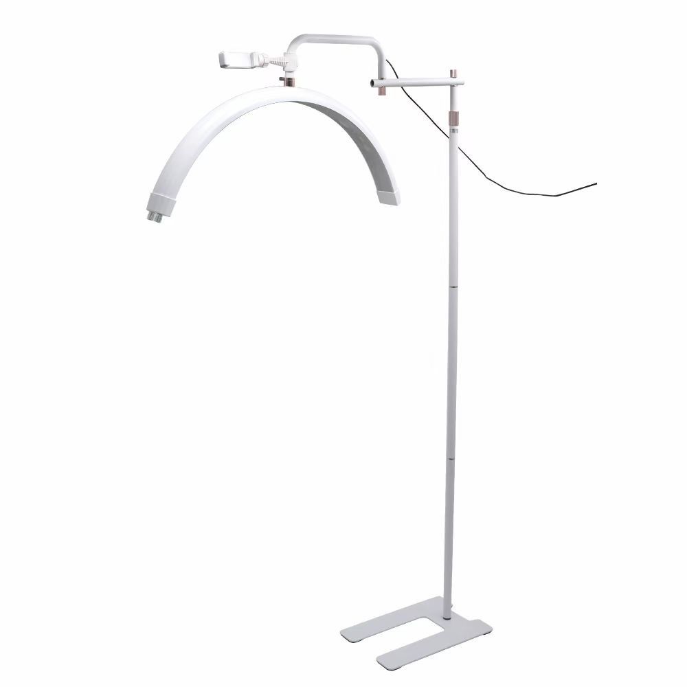 Eyelash LED Floor Light, Half Moon Lamp for Lash Extension Lighting